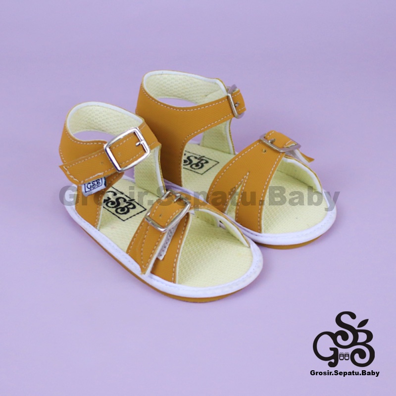 sepatu bayi sendal bayi sandal bayi laki laki perempuan prewalker bayi  umur 2 - 12 bulan model casual S03 polos ringan  fleksibel &amp; Anti Slip