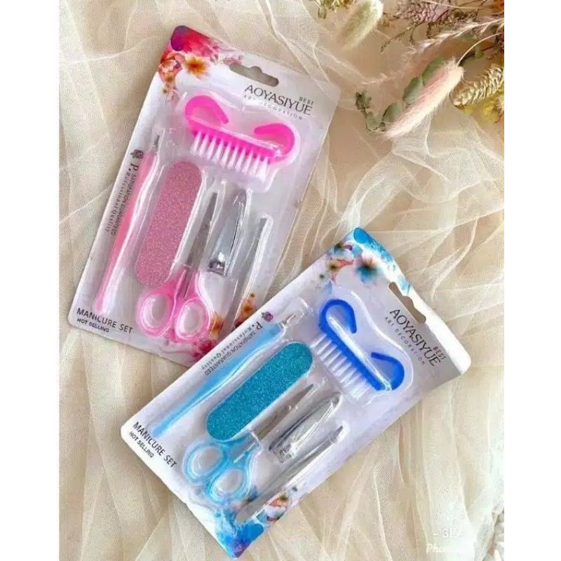 MANICURE SET 6 IN 1 GUNTING KUKU SET 6 IN 1