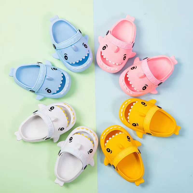 PROMO 10.10 PUNCAK ☀ACCBAYI☀ SA025 SANDEL Sandal Baby Shark / Sandal Hiu Anak Laki laki Perempuan Bahan Bagus Model Lucu Import Termurah Kekinian