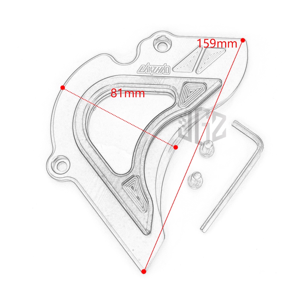 For Yamaha R15 2015 2016 2017 Motorcycle CNC Aluminum Front Sprocket Chain Cover Engine Pelindung Guard Modified Accessory-8