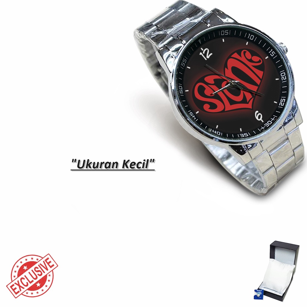 Jam Tangan Rantai Couple SLANK BAND - 4 (Mantul)