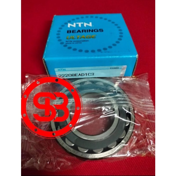 Spherichal Roller Bearing 22208 EAD1 C3 NTN JAPAN ORIGINAL