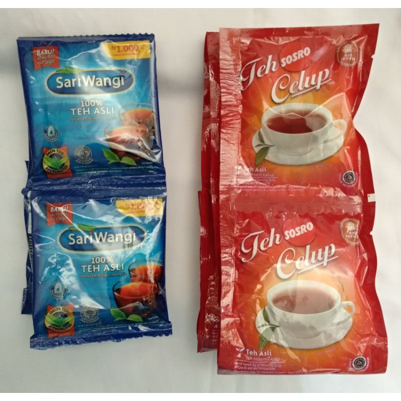 

Teh Celup Sariwangi Sosro Sachet 6x8gr