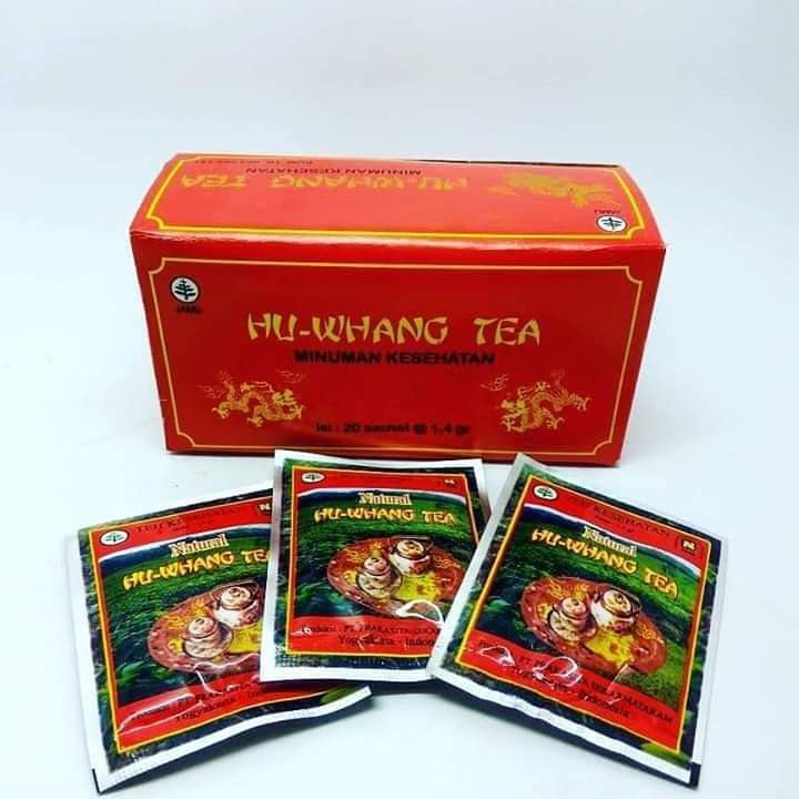 

COD - Teh Hu Hwang Tea - Teh Pelangsing Badan Ampuh - Teh Herbal Alami - Dijamin Original 100% Bpom