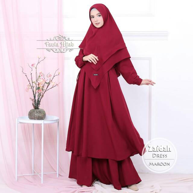 Gamis zaidah by fania hijab