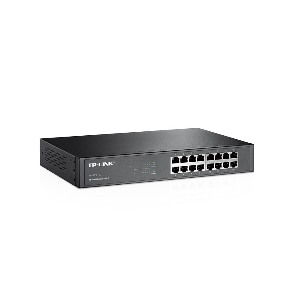 TP-Link SG1016D 16-Port Gigabit Switch Steel Case