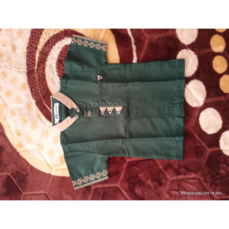 ✨(PRELOVED) Koko Adam Brand Ahzarayy warna Jotol