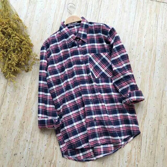 Kemeja Flanel Amora by Tatum Size L