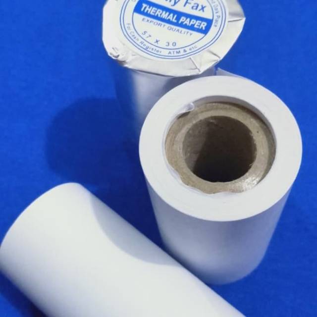 

Kertas kasir thermal EDC bluetooth UK 57x30mm core papertap