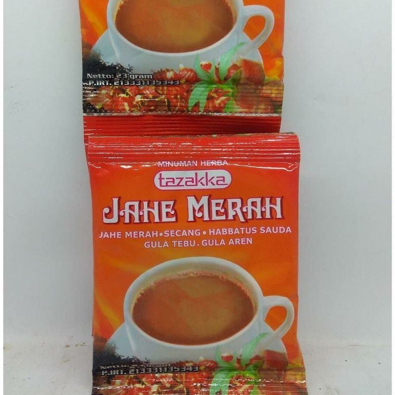 

Jahe Merah Tazakka Minuman Herbal