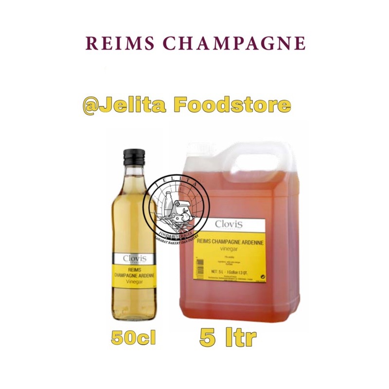 

Clovis Reims Champagne vinegar 5ltr -cuka