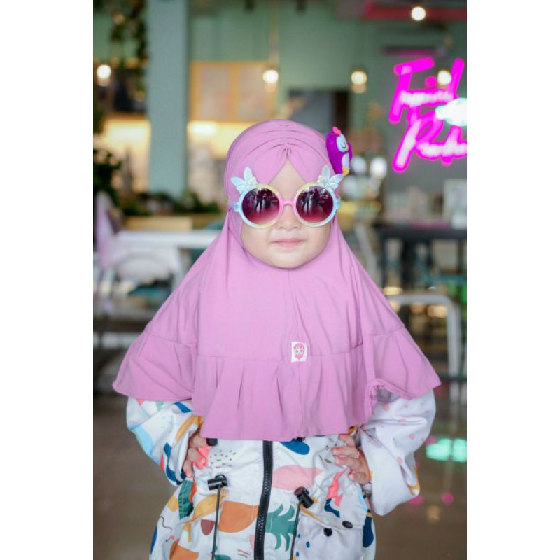 Almahyra Kids Jilbab Anak Owl  Hijab Bayi Kerudung Baby