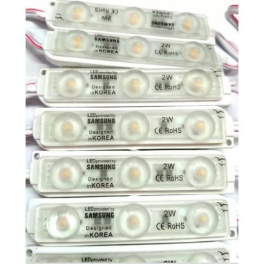 Lampu Led Modul 3 Mata 12 Volt LED 12 volt 3 mata Samsung 3528 2 Watt
