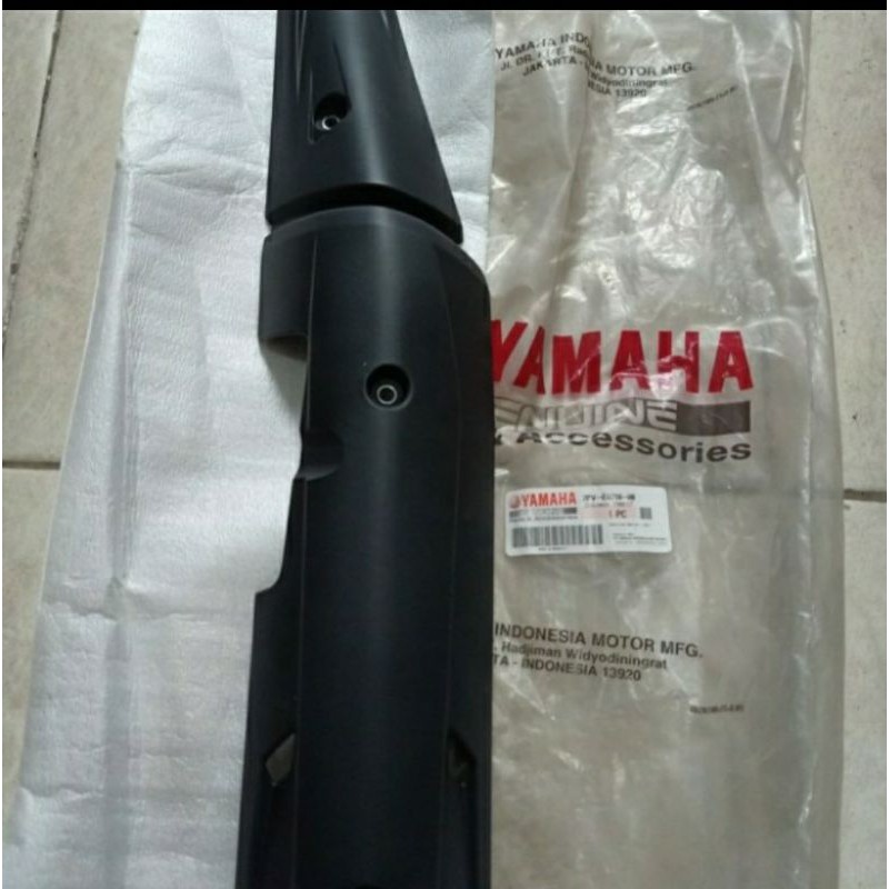 COVER TAMENG TUTUP KNALPOT MX KING 150 ORIGINAL YGP