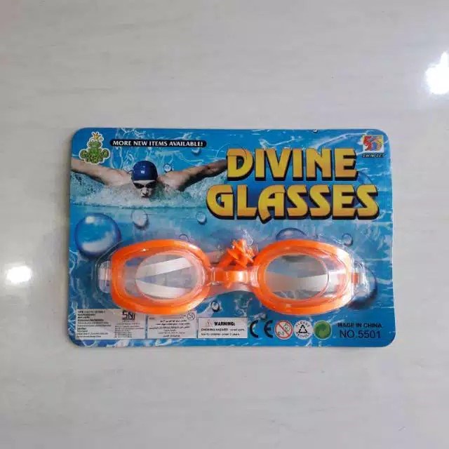 Kaca Mata Renang Anak 2-11 Tahun Diving Glasses - 8801