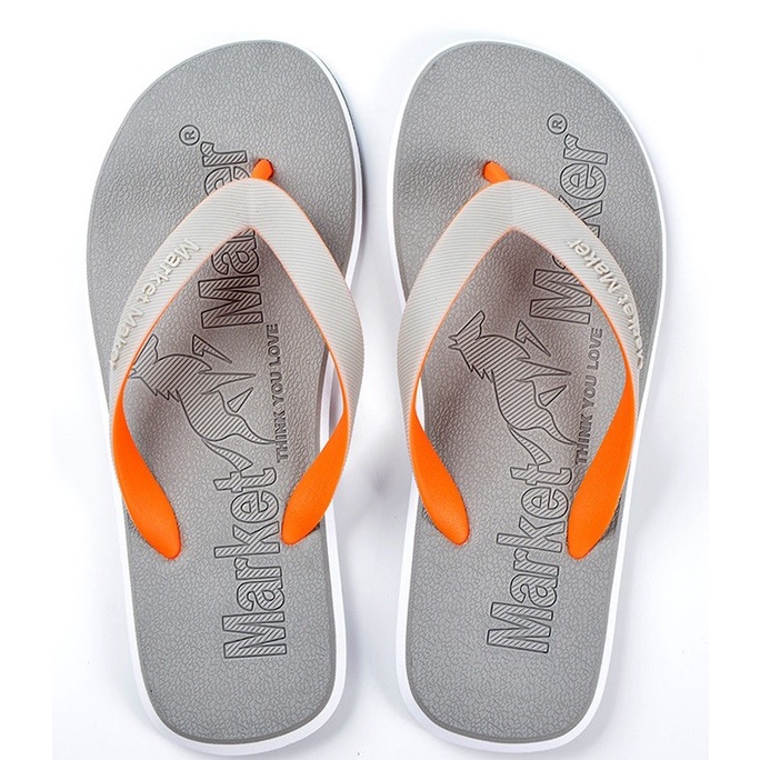 Sandal Pria dan Wanita Bahan PVC Fashion Import Anti Licin Bahan Empuk Fashion Slipper