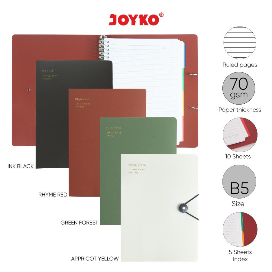 

Joyko Binder Note Tali B5 BN-101B5