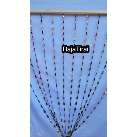 TIRAI MANIK/TIRAI MUTE/TIRAI PINTU MANIK DEKORASI RUANGAN DAN PEMBATAS RUANGAN