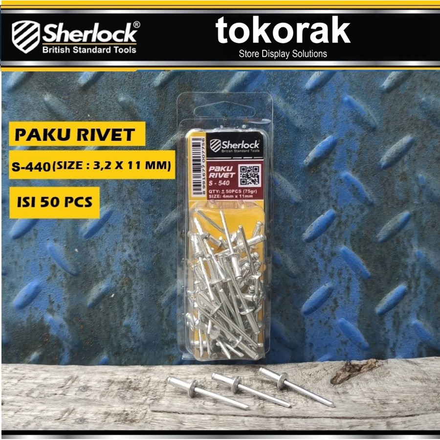 PAKU RIVET S-440 SHERLOCK - PAKU TEMBAK RIVET