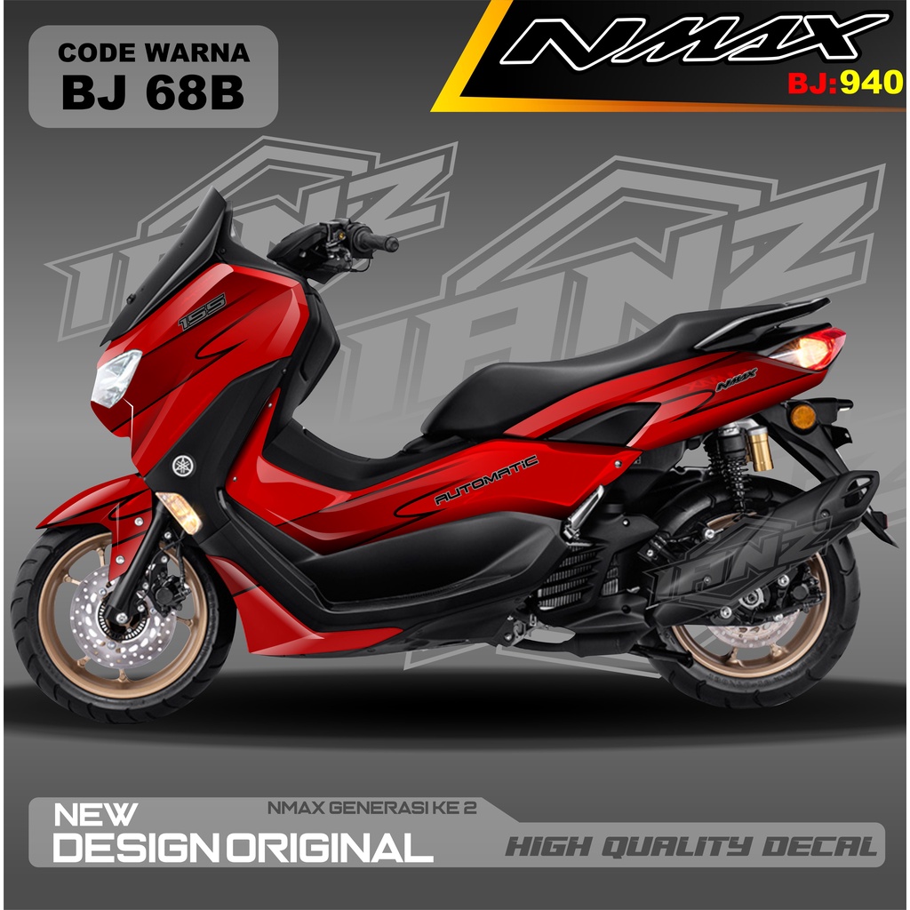 STICKER NMAX FULL BODY MOTOR / DECAL FULL BODY NMAX / DECAL STIKER FULL BODY NMAX / STIKER DECAL NMAX TERBARU