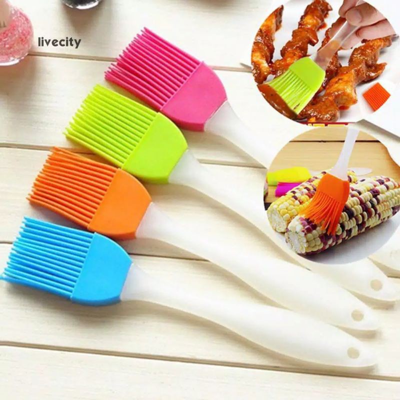 Kuas Mentega Silikon Brush gel Silicone Kuas Minyak Roti Cake Barbecue