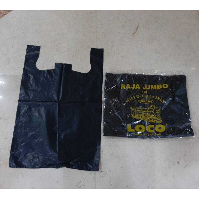 Plastik kresek merek Loco ukuran 50 Jumbo