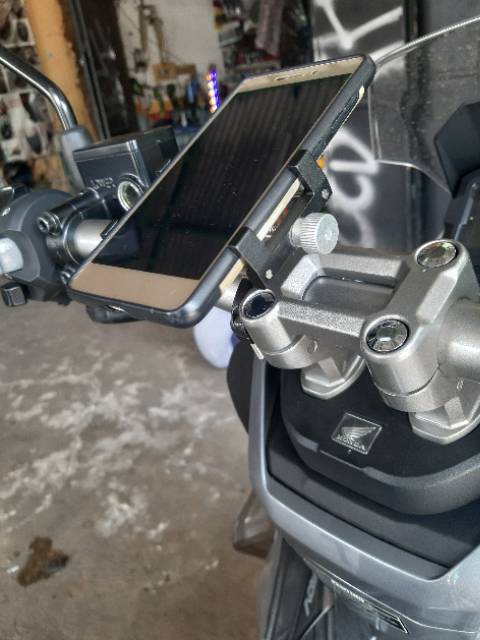 Holder handphone  Hp motor holder Gps honda ADV PCX beat street Scoopy fino Vixion holder hp sepeda