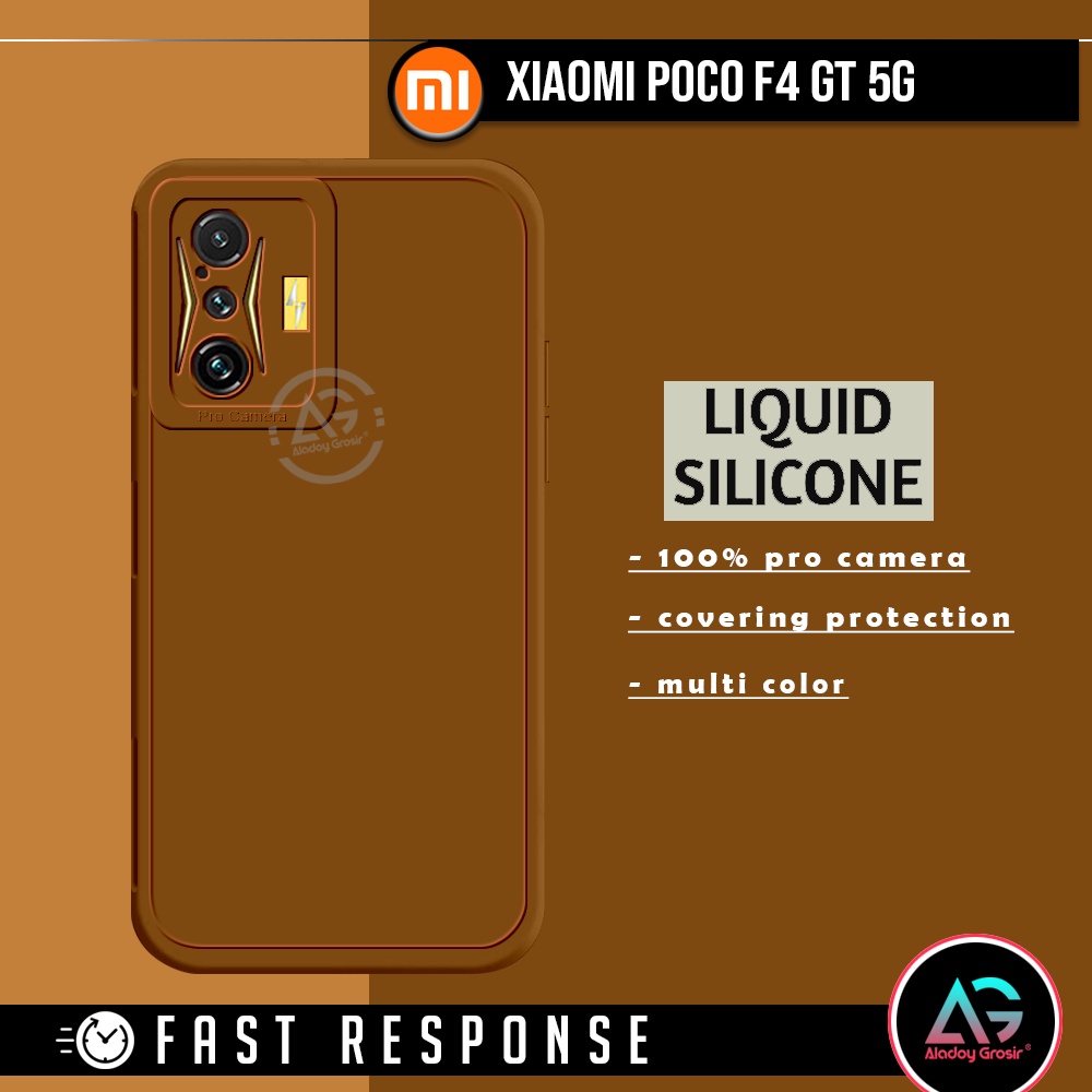 soft case xiaomi poco f4 gt 5g 2022 case liquid silicone pro camera premium casing