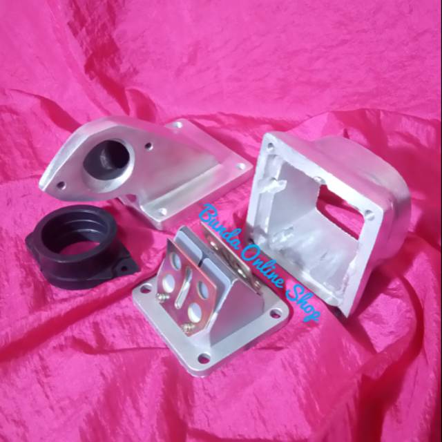 INTEK INTAKE MANIPOL MANIFOLD MANIPUL KODOK MEMBRAN RXZ HADAP BELAKANG F1ZR