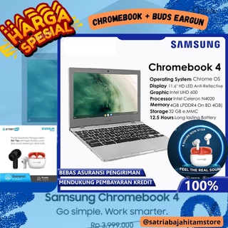 Samsung Chromebook 4 4/32GB 11.6in Garansi samsung Resmi SEIN