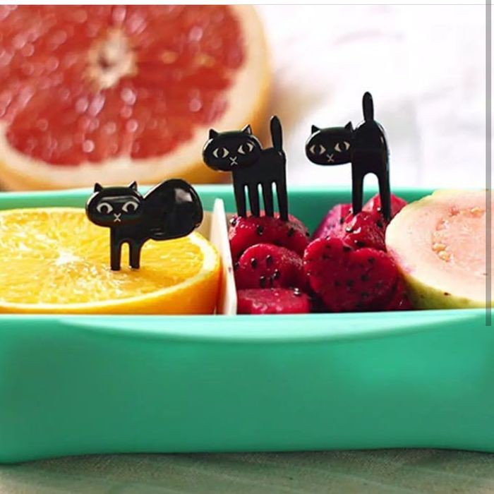 

Flash Sale - Garpu Bento Kucing / Garpu Snack/Buah / Fruit Fork /Snack Fork