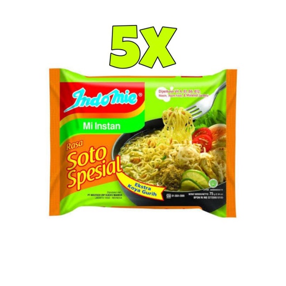 

INDOMIE SOTO SPESIAL 5 pcs