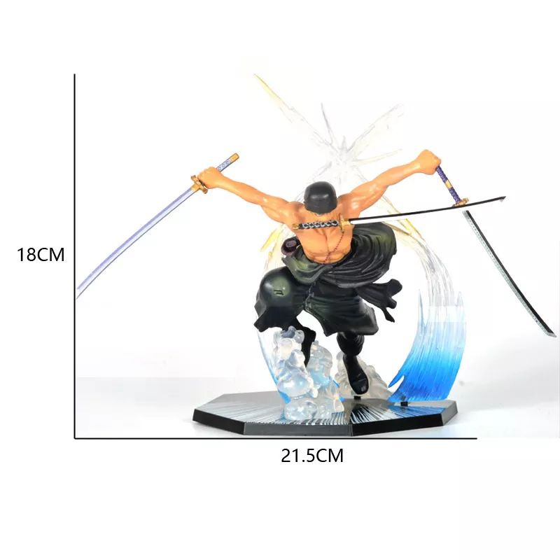 Figure One piece Roronoa Zoro Battle Ver Pajangan Anime One piece