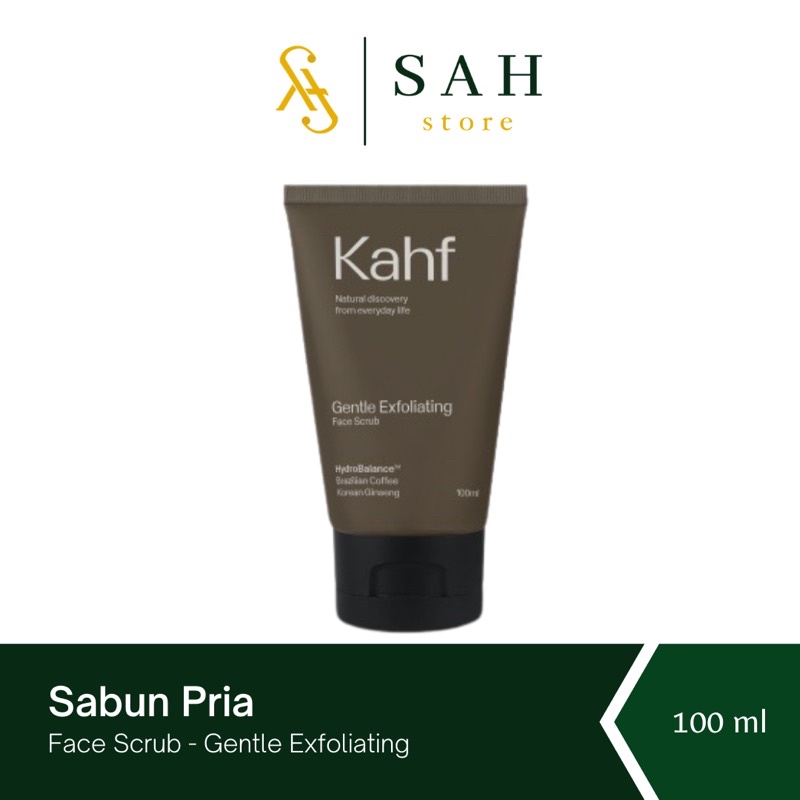 Jual Kahf Gentle Exfoliating Face Scrub Perawatan Pria Eksfoliasi