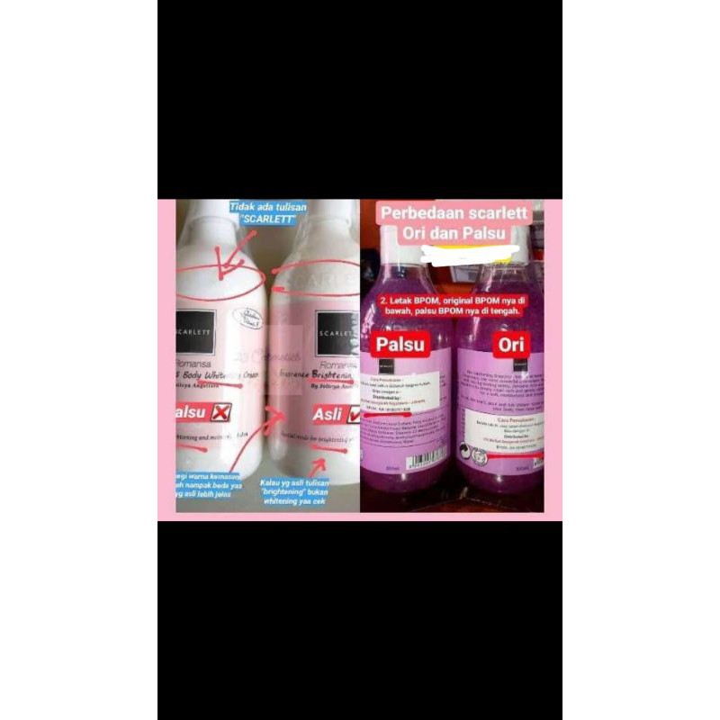 SCARLETT WHITENING PAKET HEMAT- 5PCS