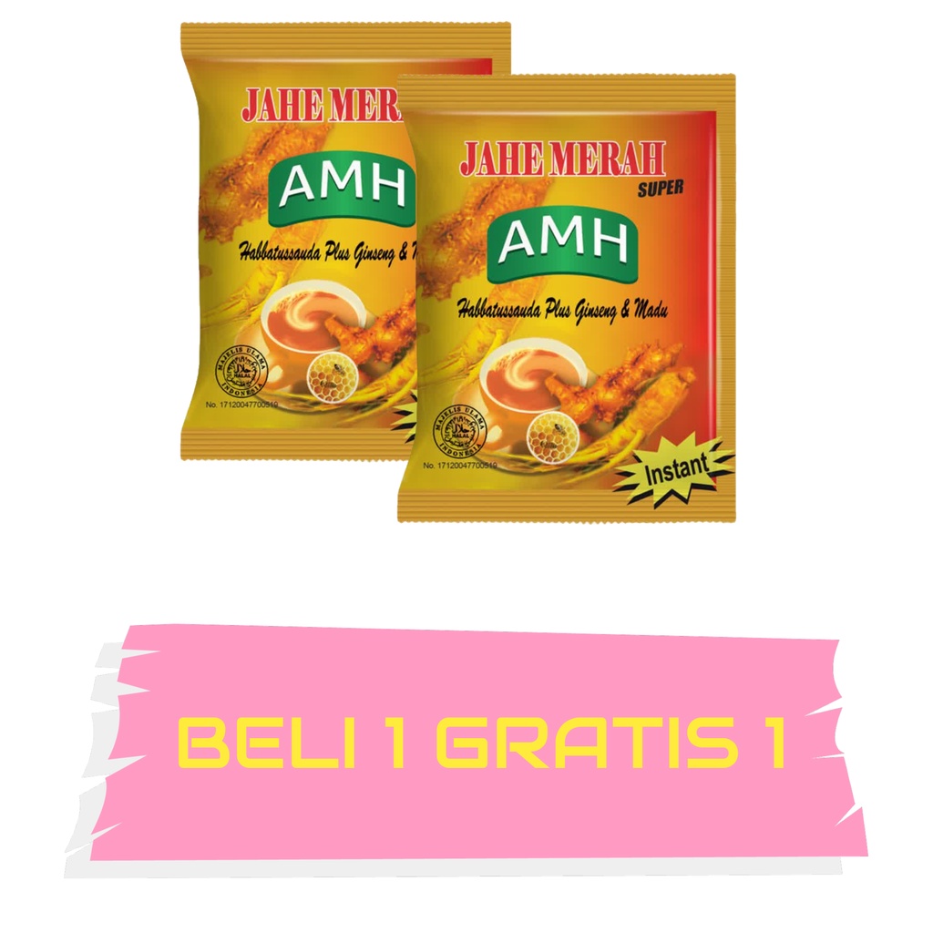 

GA ADA LAWAN..!!! AMH JAHE MERAH BELI 1 GRATIS 1