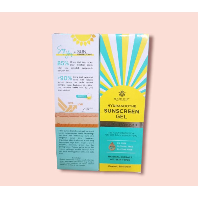 Azarine Sunscreen Gel / Tabir Surya / Sun Block
