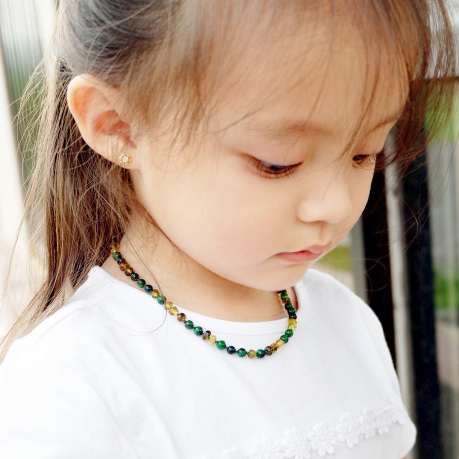 AGL29 Kalung Amber Tumbuh Gigi Bayi By Carlis Baby