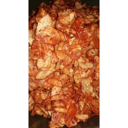 

Keripik Singkong Pedas Balado 1000an
