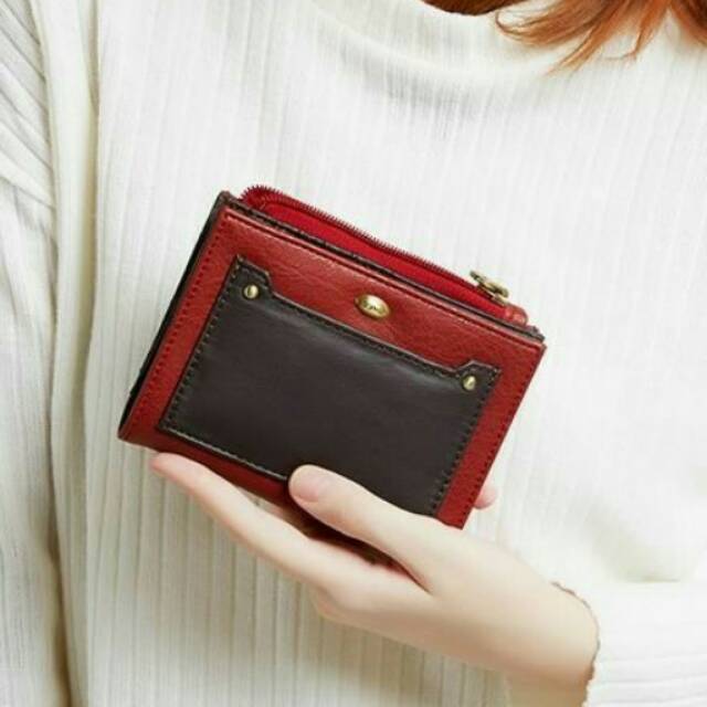 DOMPET KECIL WANITA IMPORT BRANDED SOPHIE MARTIN KULIT MOTEEN 742M2 LV