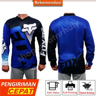  OBRAL Baju  Jersey  Sepeda  MTB  Fox  Jersy Sepeda  mtb  Gowes 