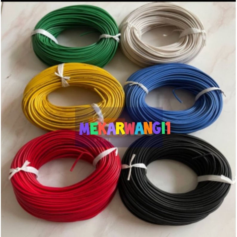 kabel awg 22 kabel serabut panjang 50meter