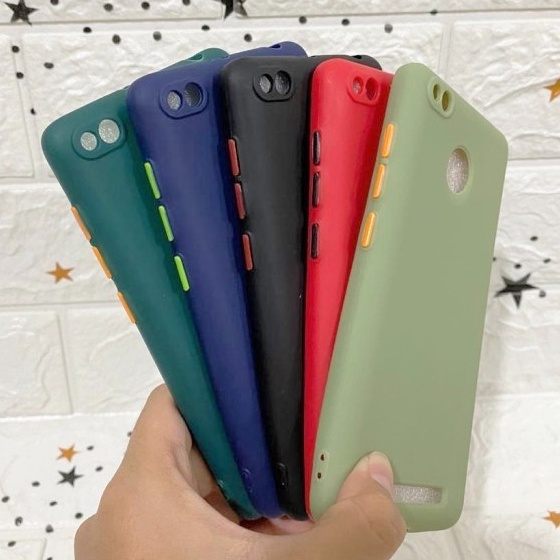 CASE BABY SKIN MACARON + PROTECT CAMERA XIAOMI REDMI 9 SOFTCASE - FA