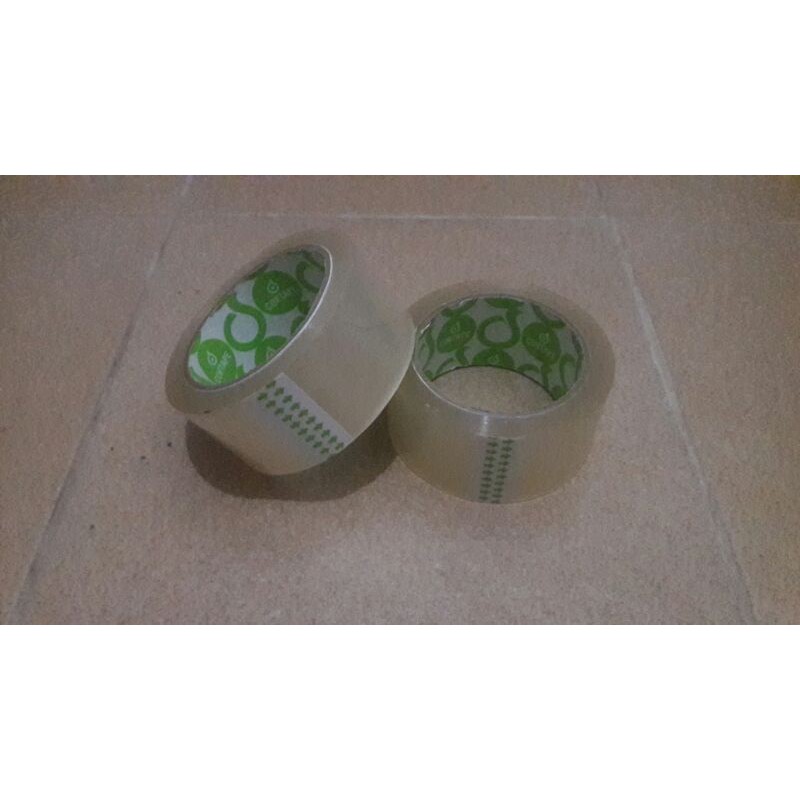 

Isolasi / Plakban / Selotip Bening + Coklat (48 MM X 90 Yard) CORTAPE