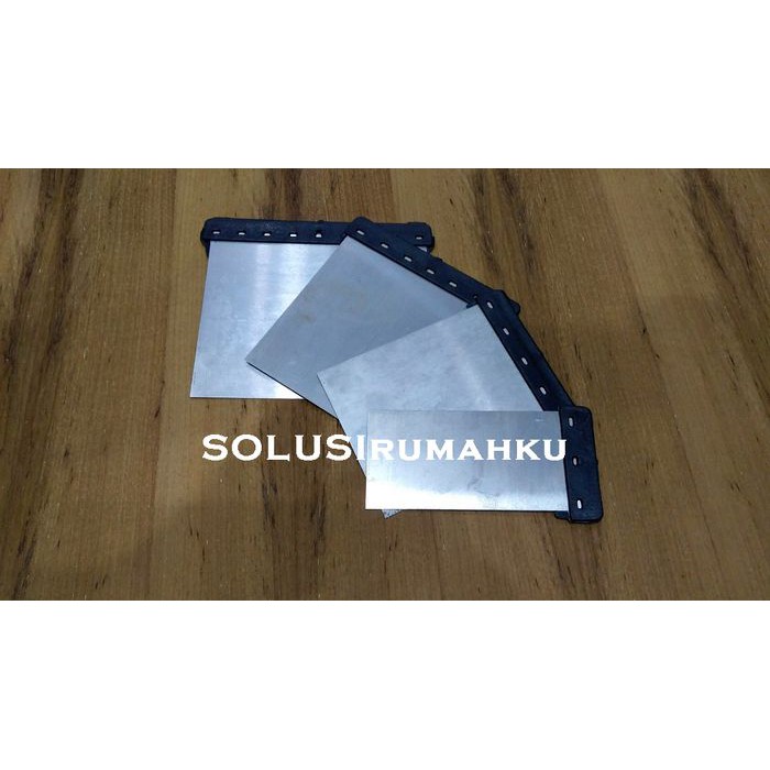 Skrap/Kape Plat Besi Panjang 115 mm x Lebar 100 mm atau 11,5 x 10 cm