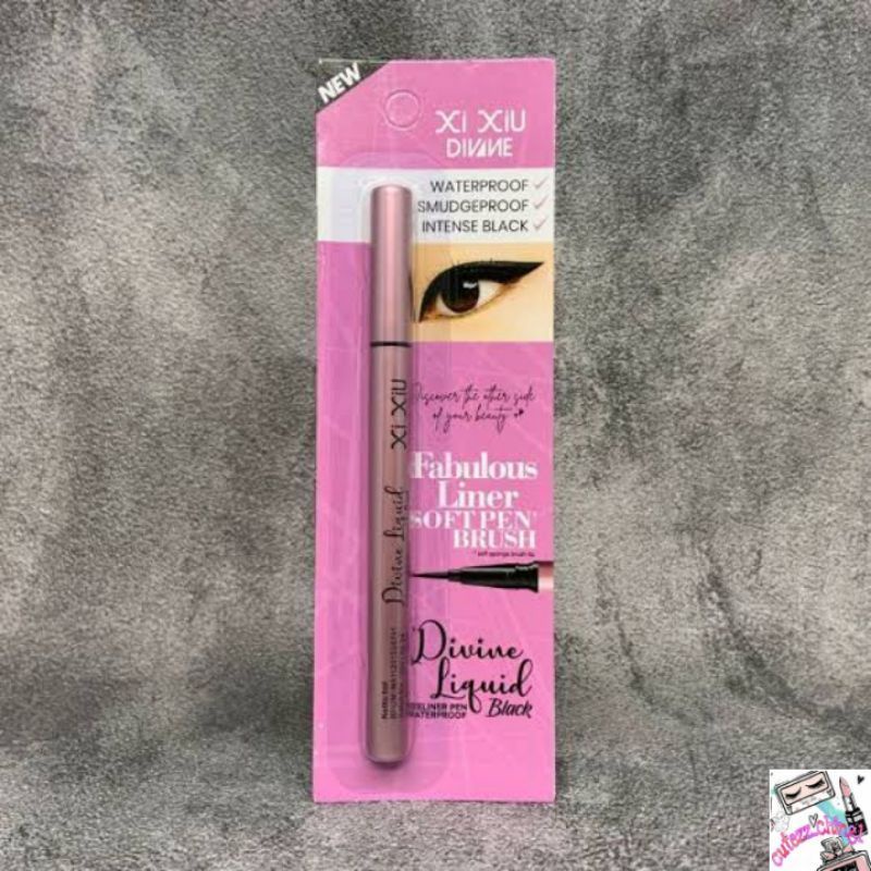 Xi Xiu Divine Eyeliner Liquid Pen Waterproof Black