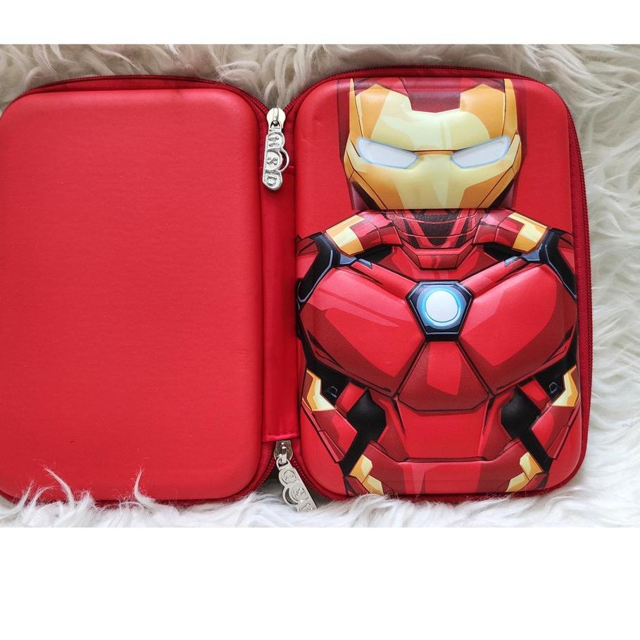 

Terjangkau - Tempat Pensil Anak Batman Spiderman Ironman Captain Superman hardcase Hero ..