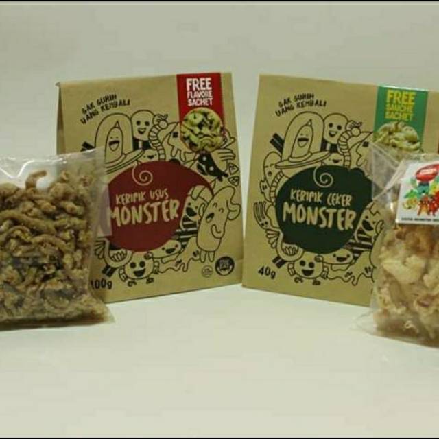 

Keripik Usus atau Keripik Ceker MONSTER