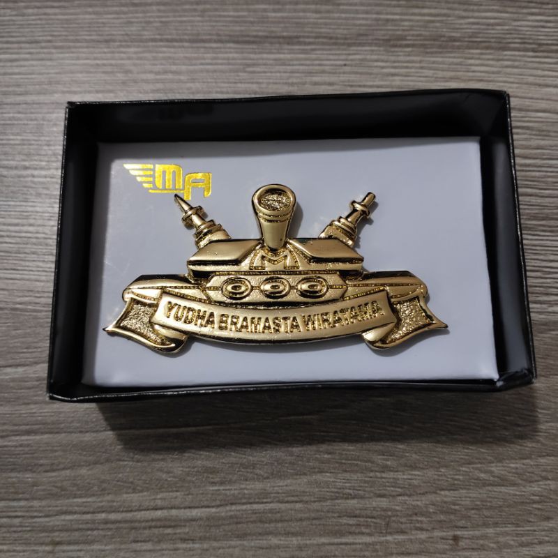 Brivet Wing Canon Bramasta PDH TNI / Militer Brivet Pin Wing
