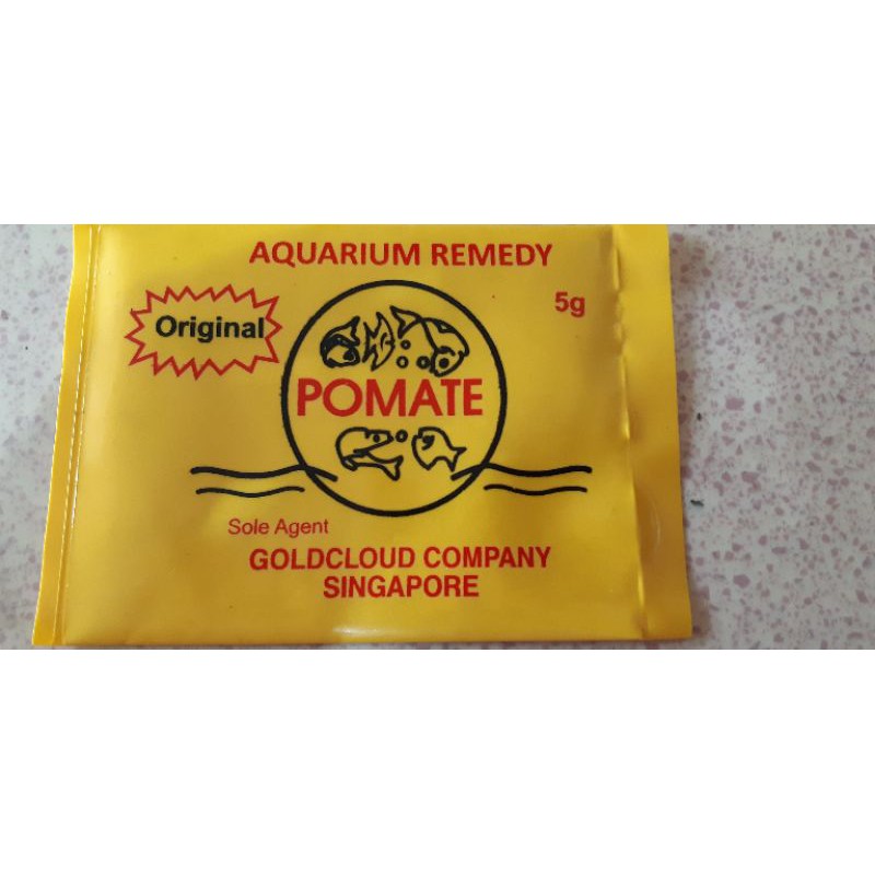 

Obat ikan Pomate Singapura Original